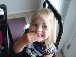 Sierra eating.JPG